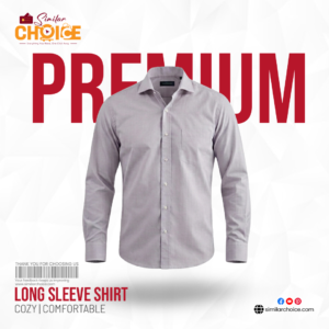 Men's Essential Premium Full Sleeve Shirt - Lavender