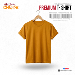 Men's Essential Premium T-Shirt – Mustard Yellow