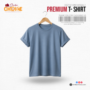Men's Essential Premium T-Shirt – Slate Blue