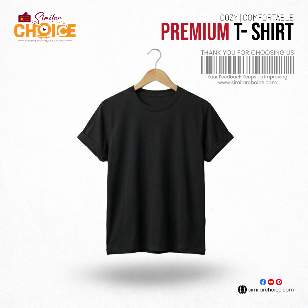 Men's Essential Premium T-Shirt – Black