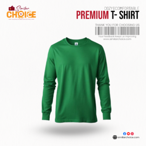 Men's Essential Premium Full Sleeve T-Shirt - Green