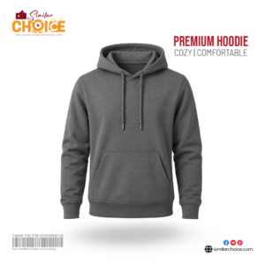 Men's Essential Premium Hoodie - Grey