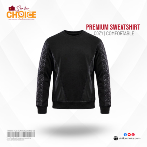 Men's Essential Premium Sweatshirt - Black Color