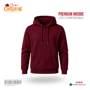 Men's Essential Premium Hoodie - Maroon
