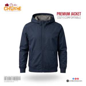 Men's Essential Premium Jacket - Navy Blue