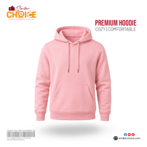 Men's Essential Premium Hoodie - Pink