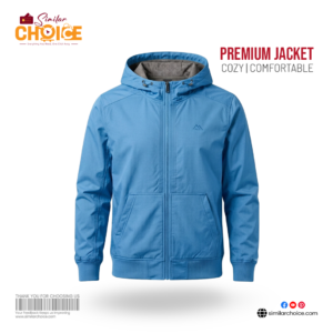 Men's Essential Premium Jacket - Light Blue