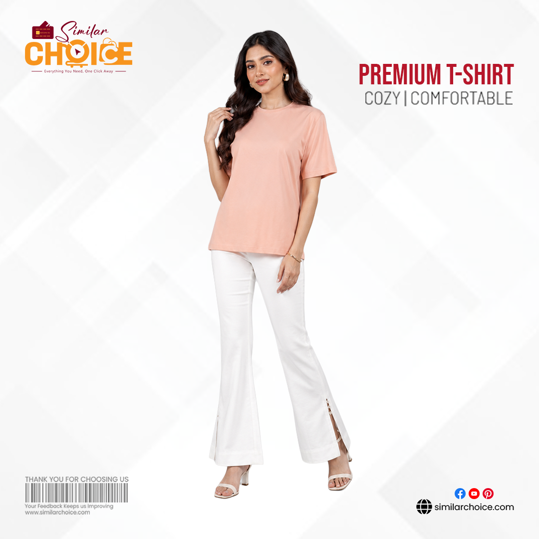 Women's Essential Premium T-Shirt – Peach