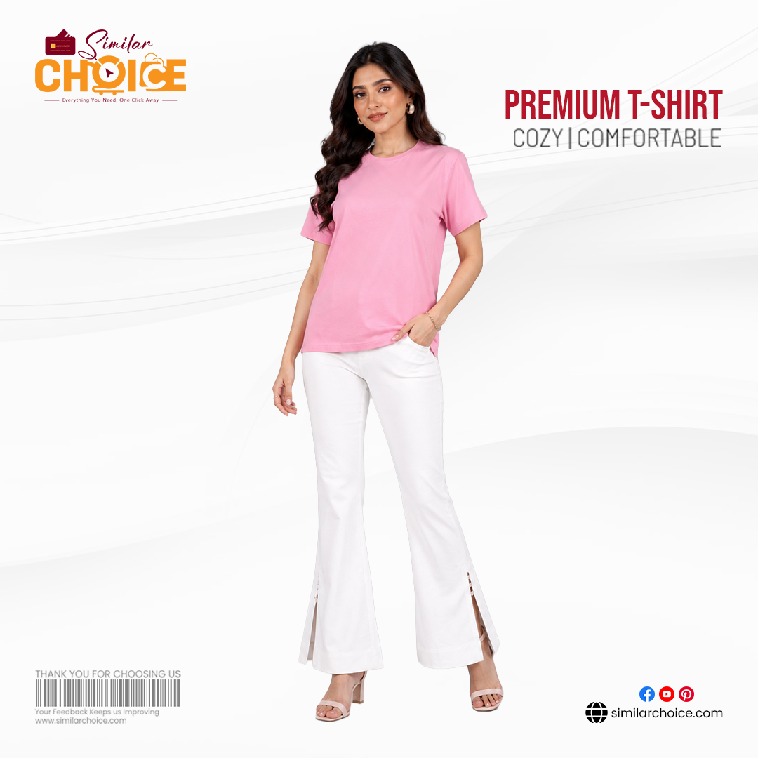 Women's Essential Premium T-Shirt – Light Pink