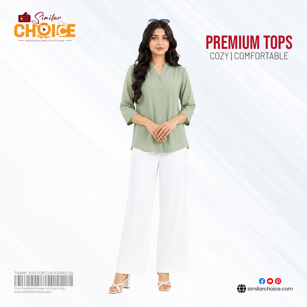Women's Essential Premium Top – Sage Green