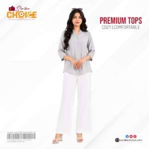 Women's Essential Premium Top – Silver Gray