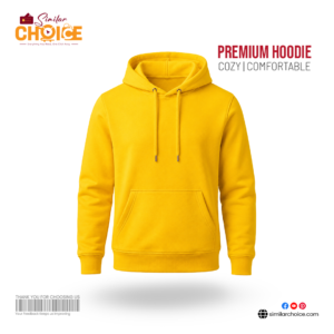 Men's Essential Premium Hoodie - Yellow