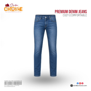 Men's Essential Premium Denim Jeans – Vintage Classic Blue