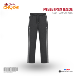 Men's Essential Premium Sports Trouser – Dark Charcoal Grey