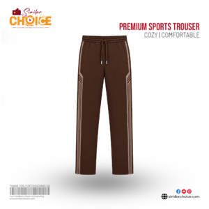 Men's Essential Premium Sports Trouser – Coffee Brown