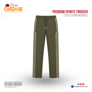 Men's Essential Premium Sports Trouser – Military Olive