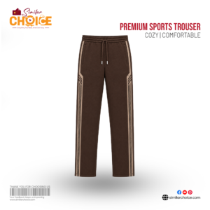 Men's Essential Premium Sports Trouser – Chocolate Brown