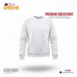 Men's Essential Premium Sweatshirt - Ash Grey