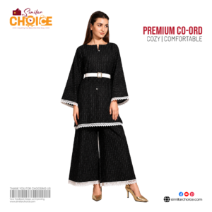 Women's Essential Premium Co-Ord Set – Classic Black